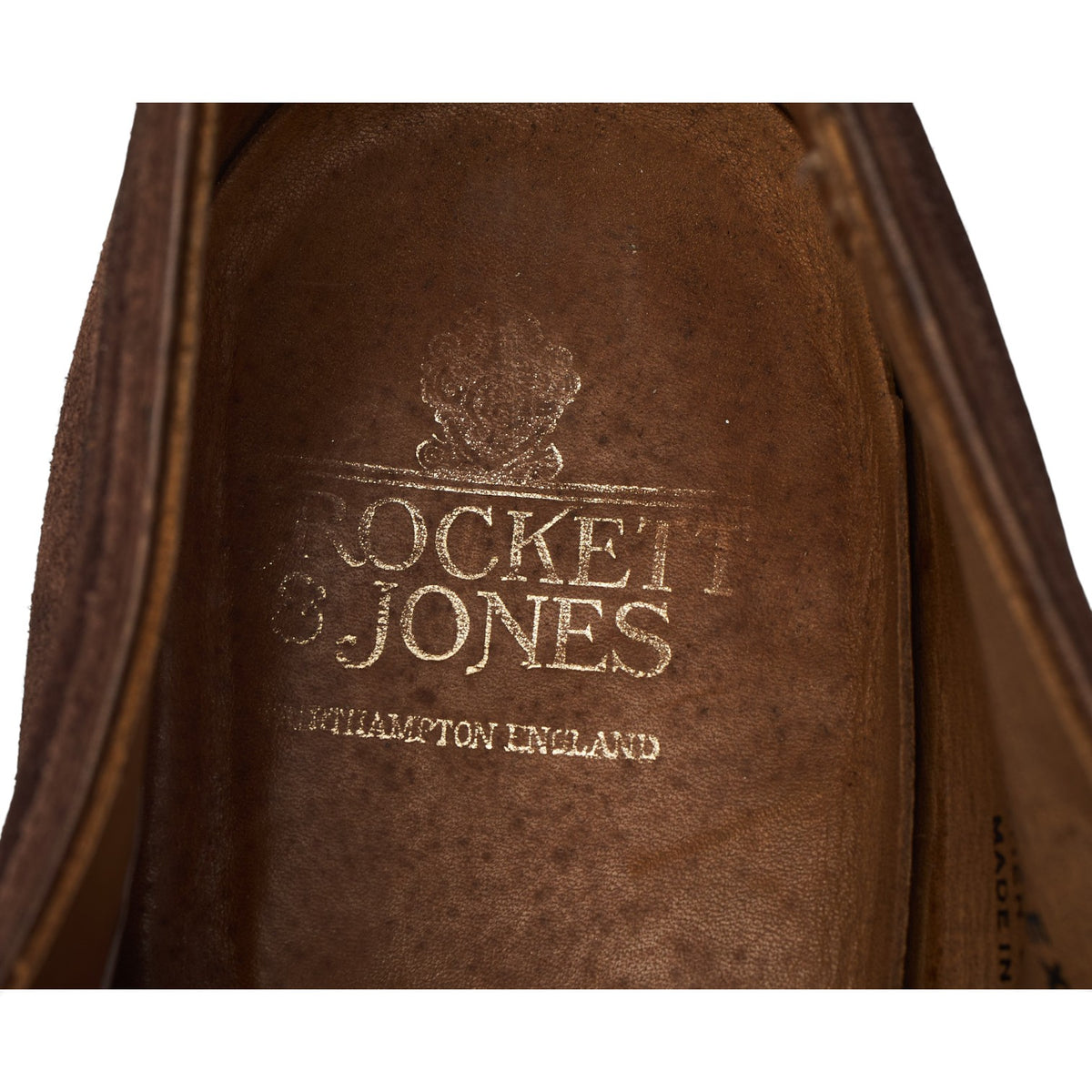 'Alex' Brown Suede Wholecut Oxford UK 10 E