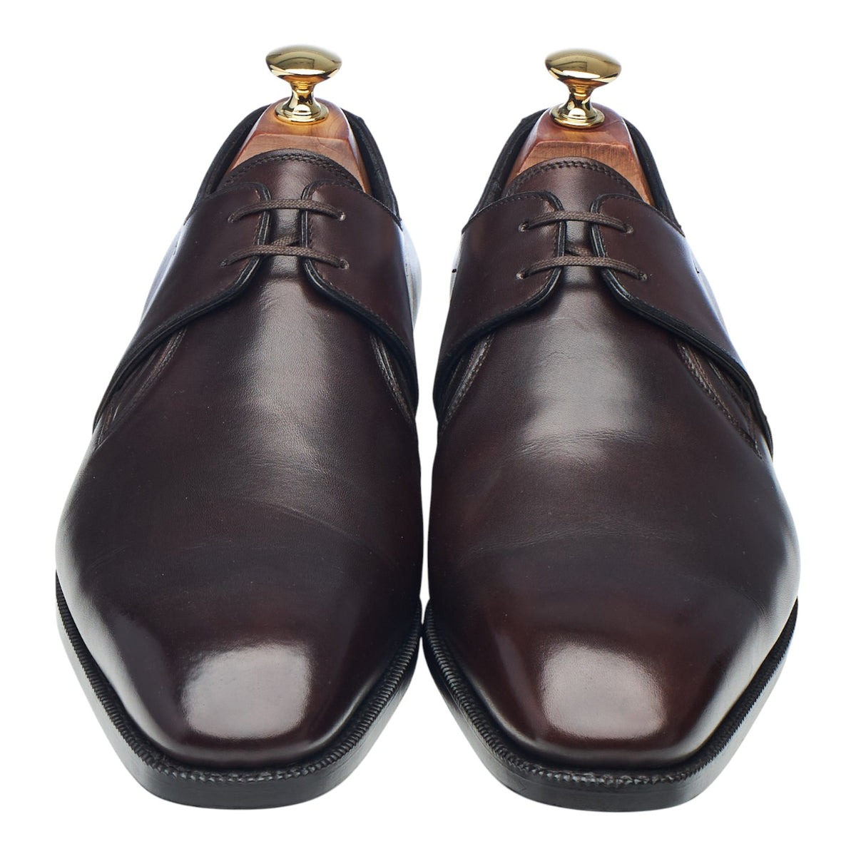 'Westley Decon' Dark Brown Leather Derby UK 9 E