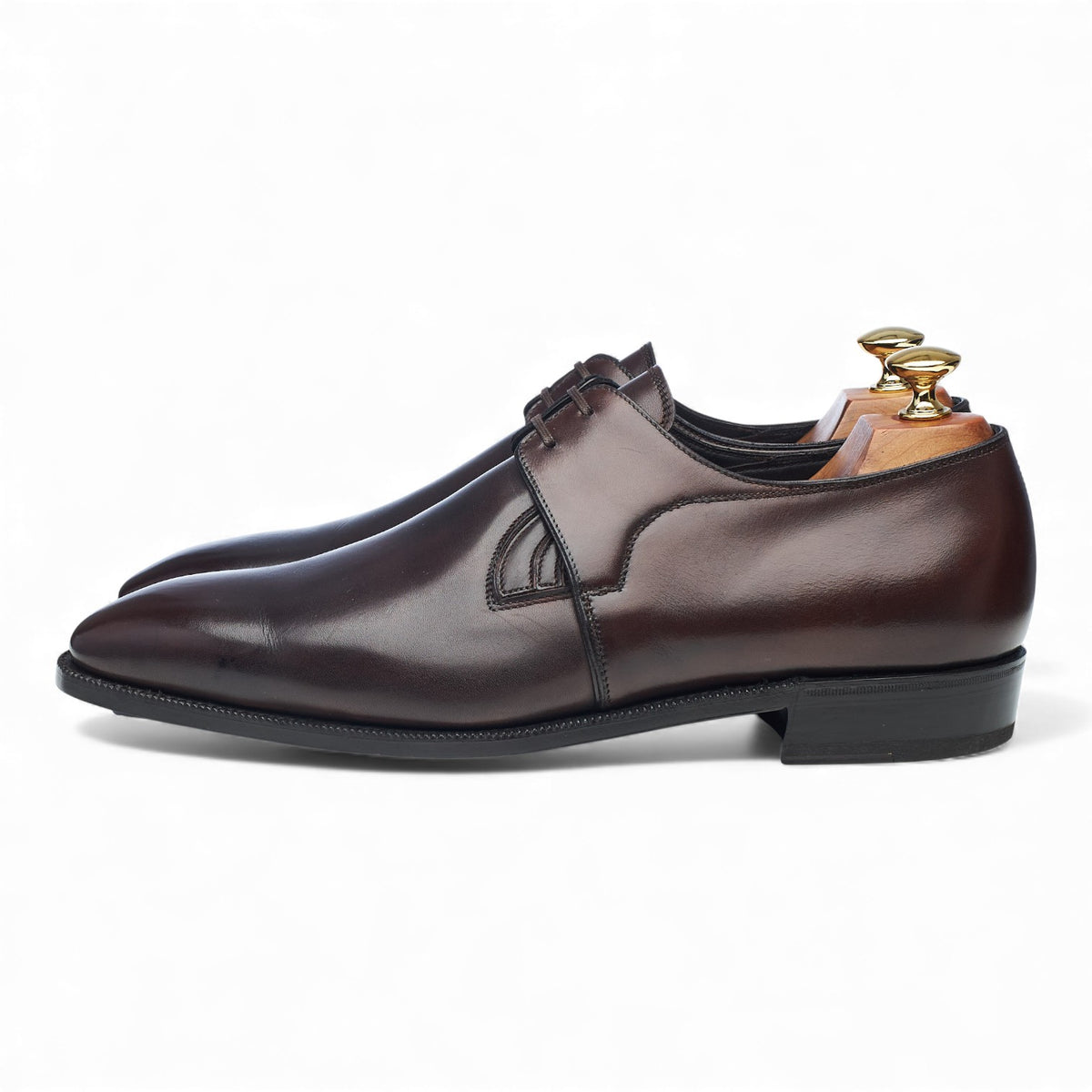 'Westley Decon' Dark Brown Leather Derby UK 9 E
