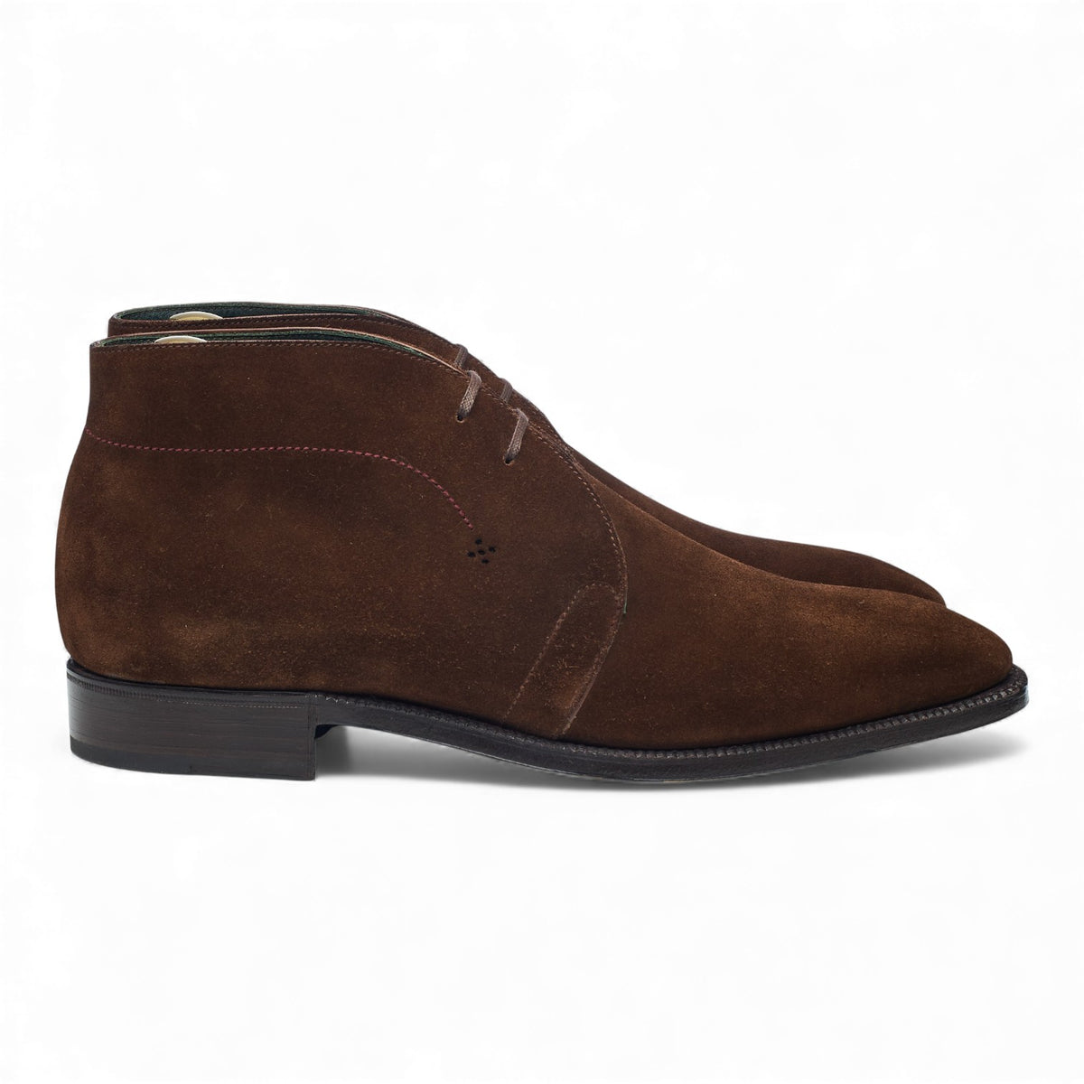 'Robert' Brown Suede Chukka Boots UK 6.5