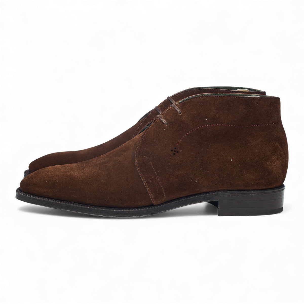 'Robert' Brown Suede Chukka Boots UK 6.5
