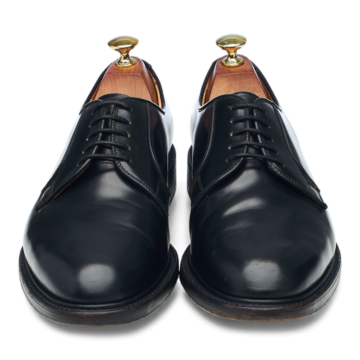 '771' Black Leather Derby UK 8.5 EX