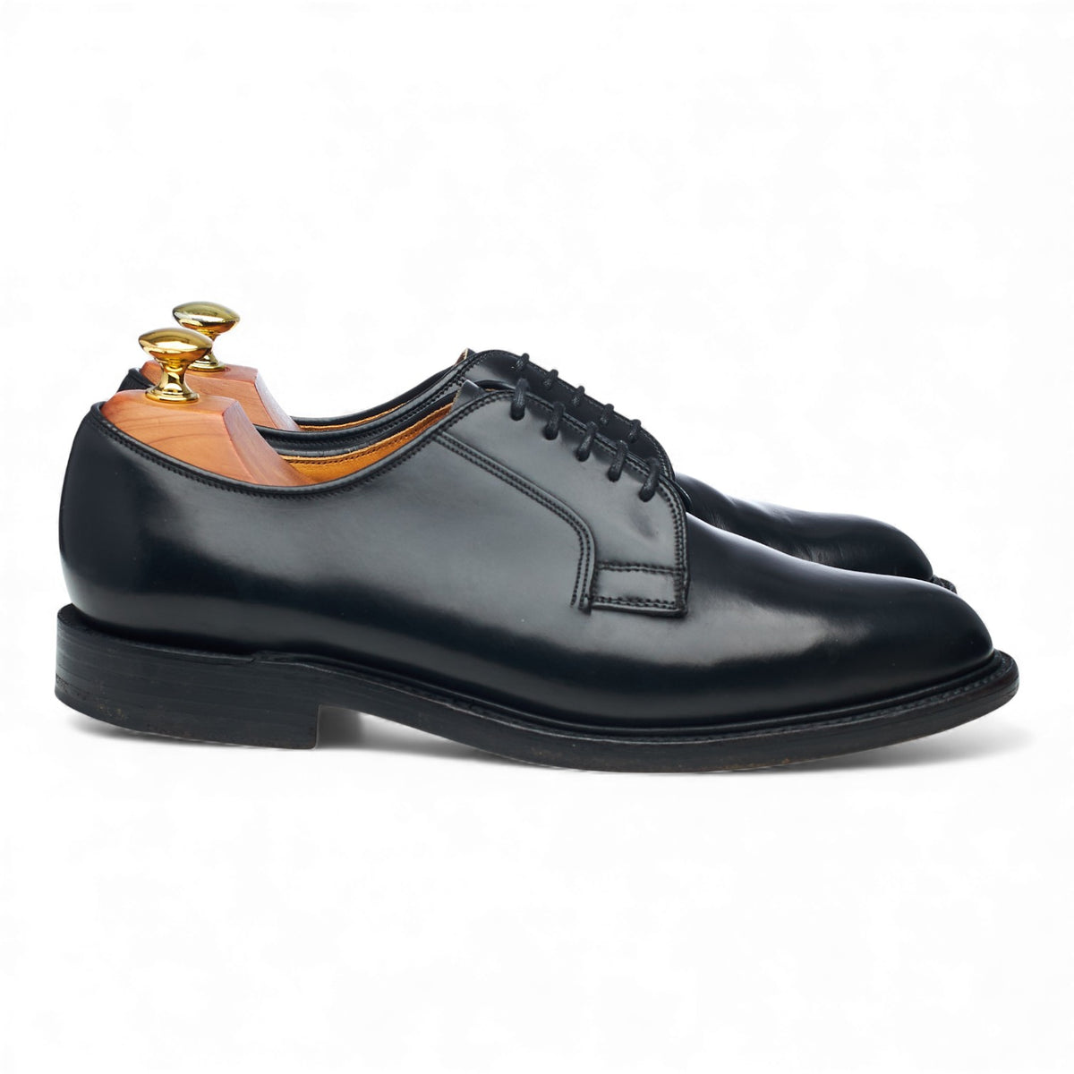 '771' Black Leather Derby UK 8.5 EX