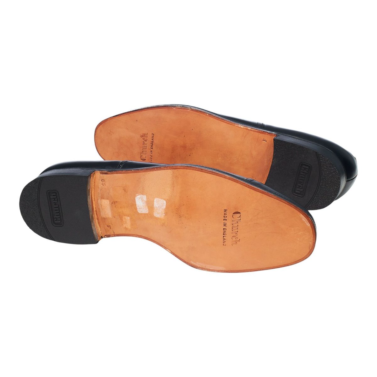 'Gerona' Black Leather Oxford Brogues UK 8.5 F