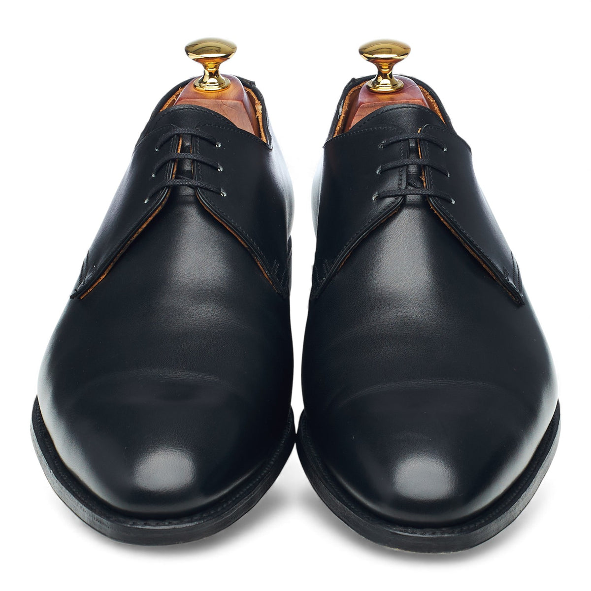 'Hoxton' Black Leather Derby UK 9 E