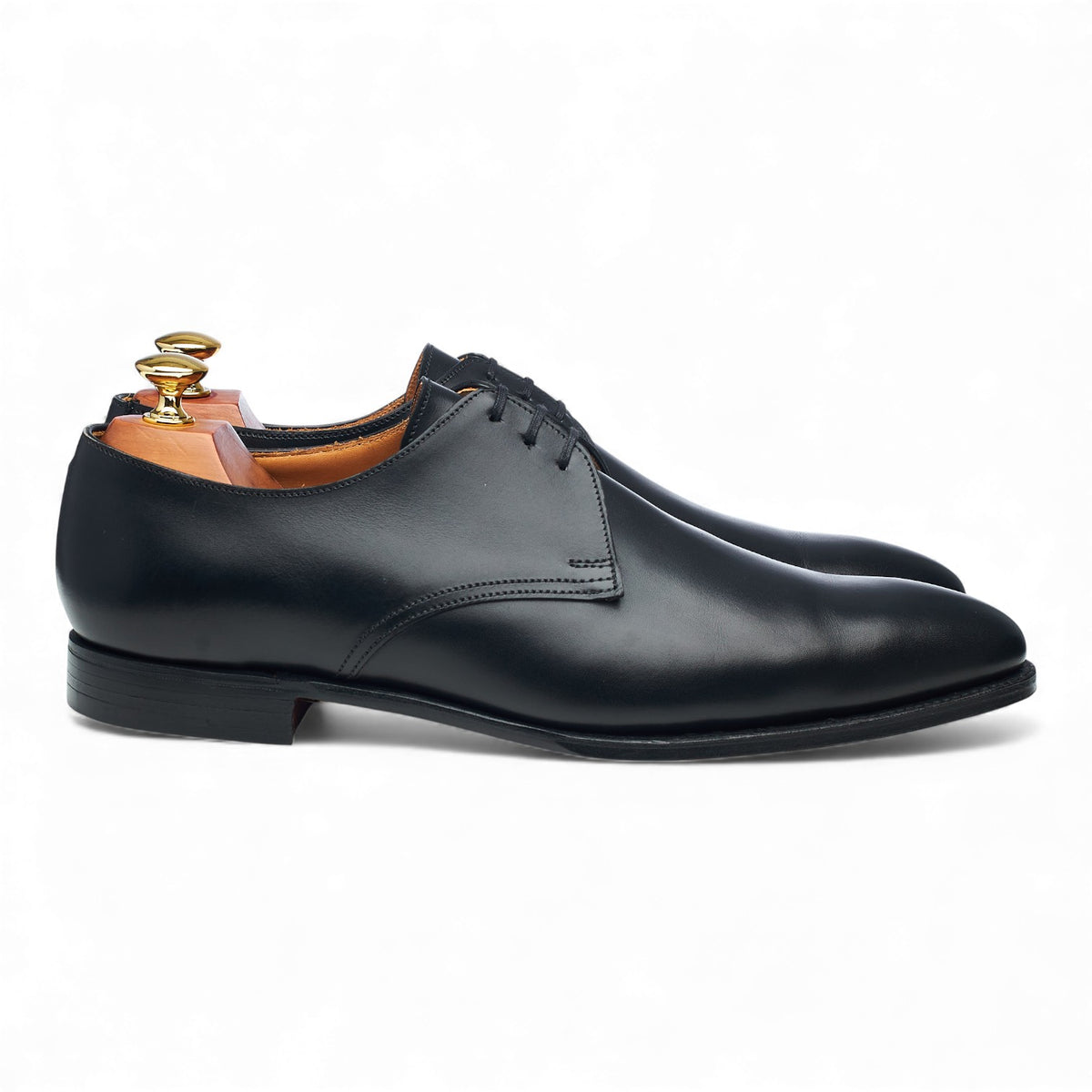 'Hoxton' Black Leather Derby UK 9 E
