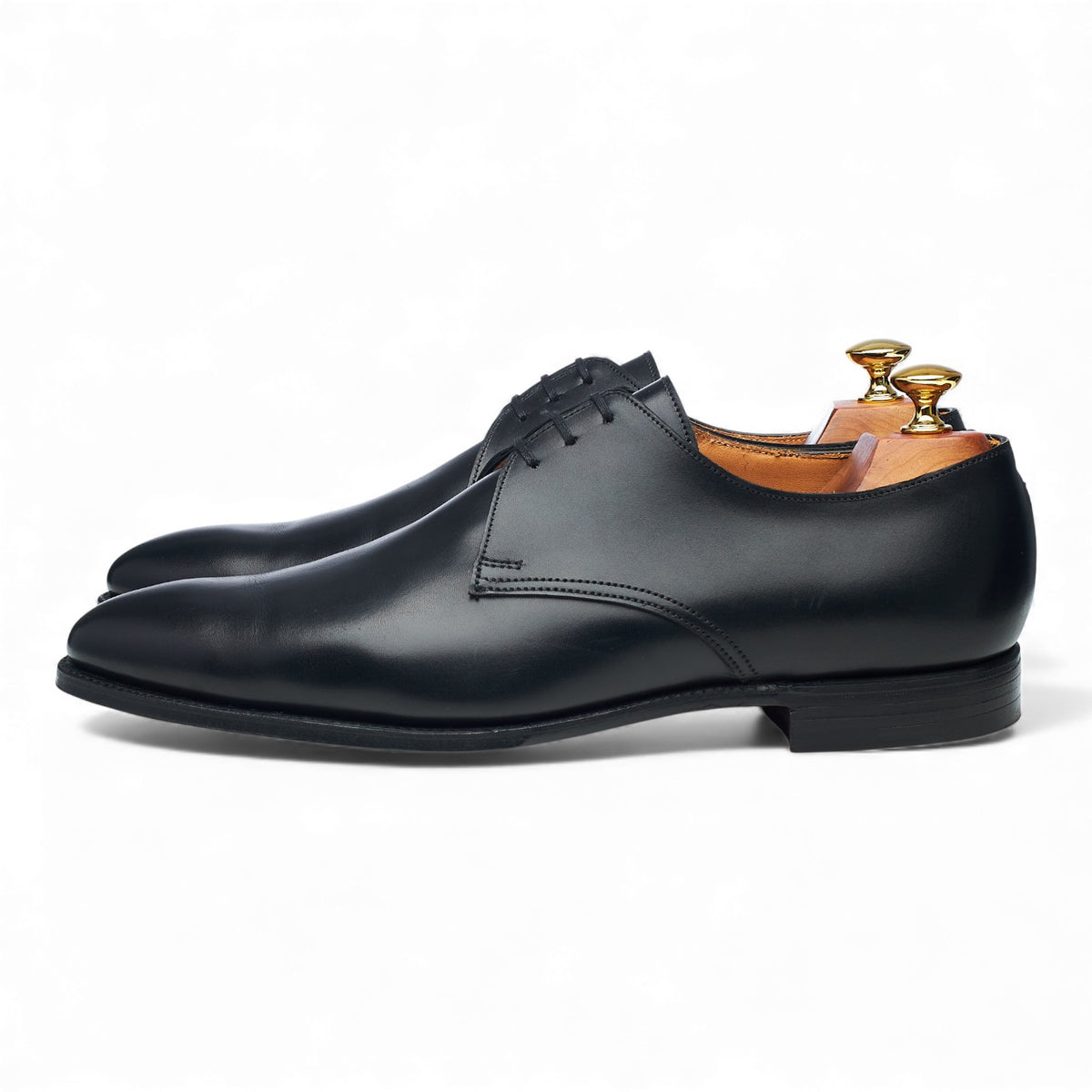 'Hoxton' Black Leather Derby UK 9 E