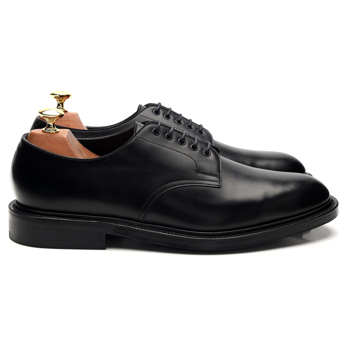 Mackintosh &#39;Windermere&#39; Black Leather Derby UK 9 E