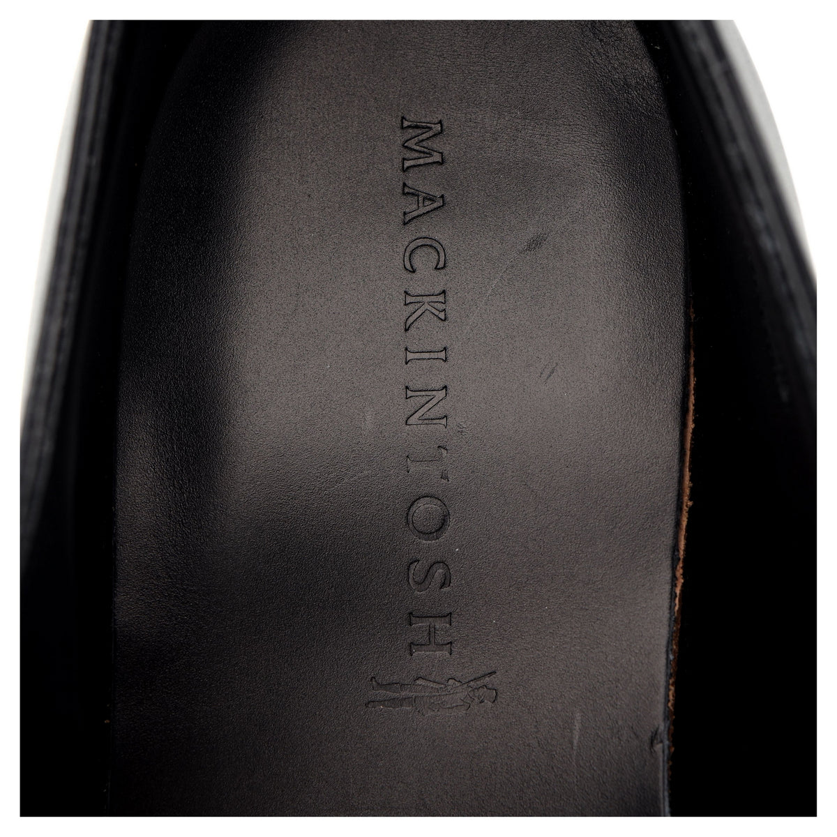 Mackintosh &#39;Windermere&#39; Black Leather Derby UK 9 E