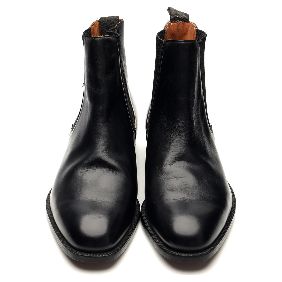 &#39;Astoria&#39; Black Leather Chelsea Boots UK 8 G