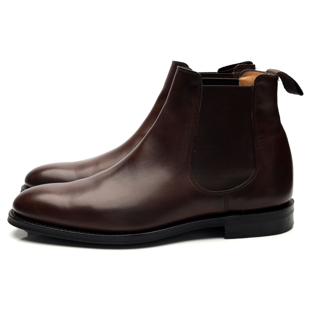 &#39;Amberley&#39; Dark Brown Leather Chelsea Boot UK 6.5 F