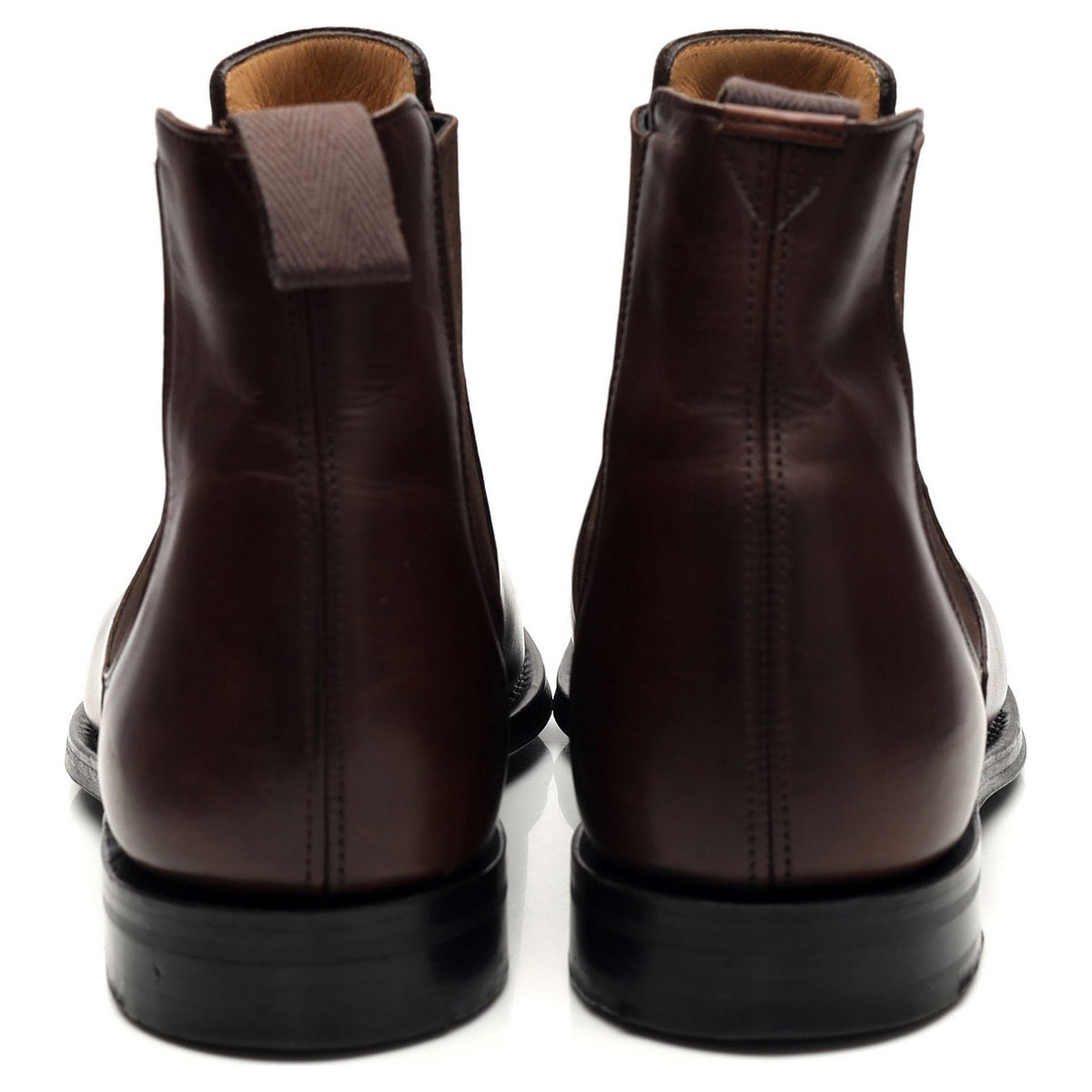 &#39;Amberley&#39; Dark Brown Leather Chelsea Boot UK 6.5 F