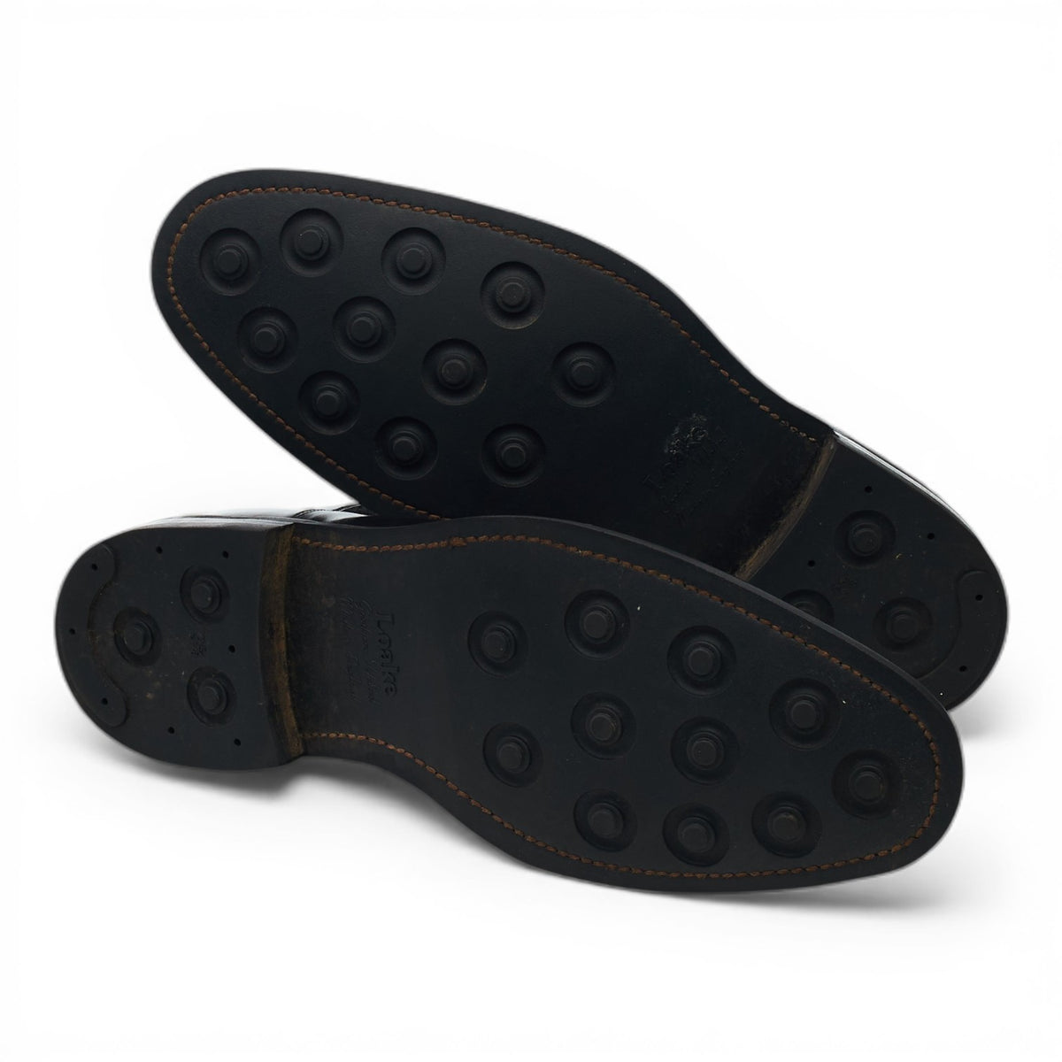 'Ascot' Black Leather Chelsea Boots UK 10 F