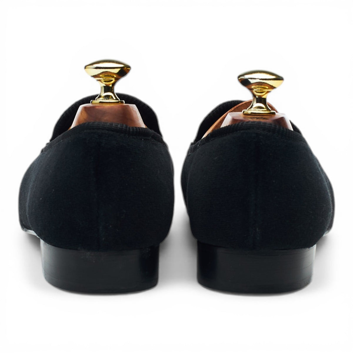 Margaret Howell Women's 'Victoria' Black Velvet Slippers UK 7