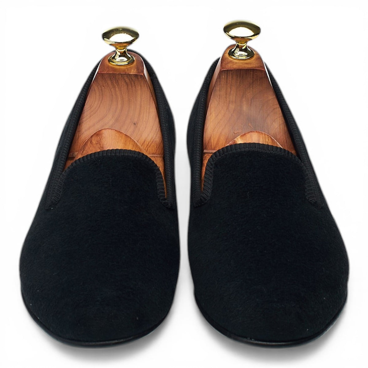 Margaret Howell Women's 'Victoria' Black Velvet Slippers UK 7