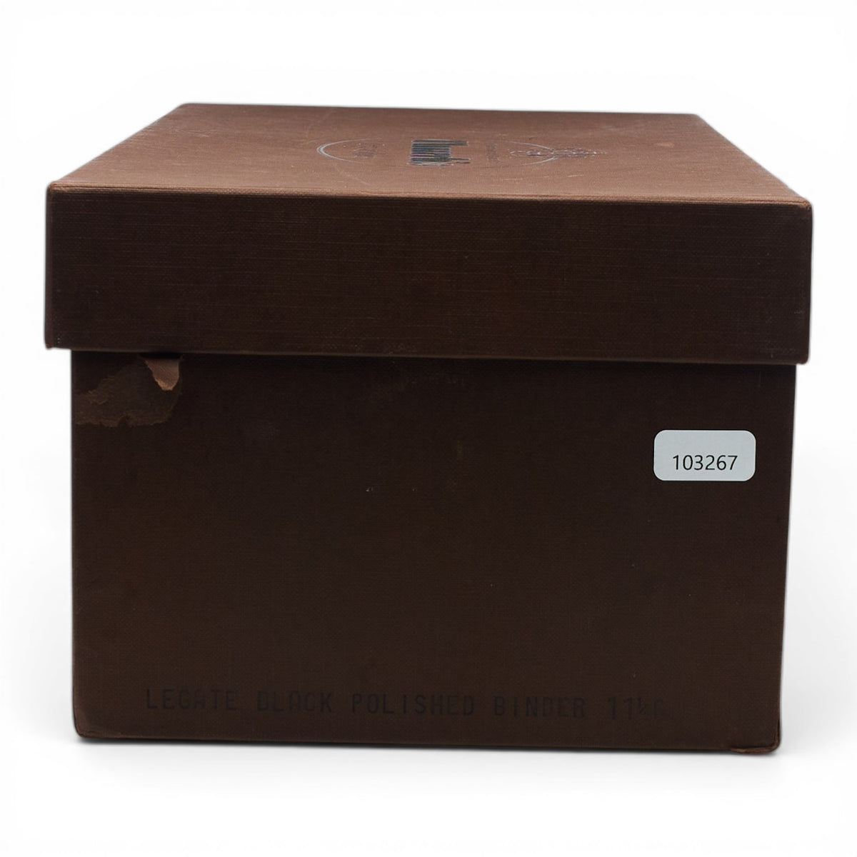 'Legate' Black Leather Oxford Brogues UK 11.5 G