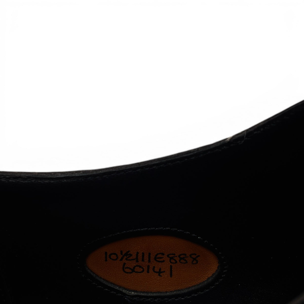 'Westminster' Black Leather Double Monk Strap UK 10.5 E