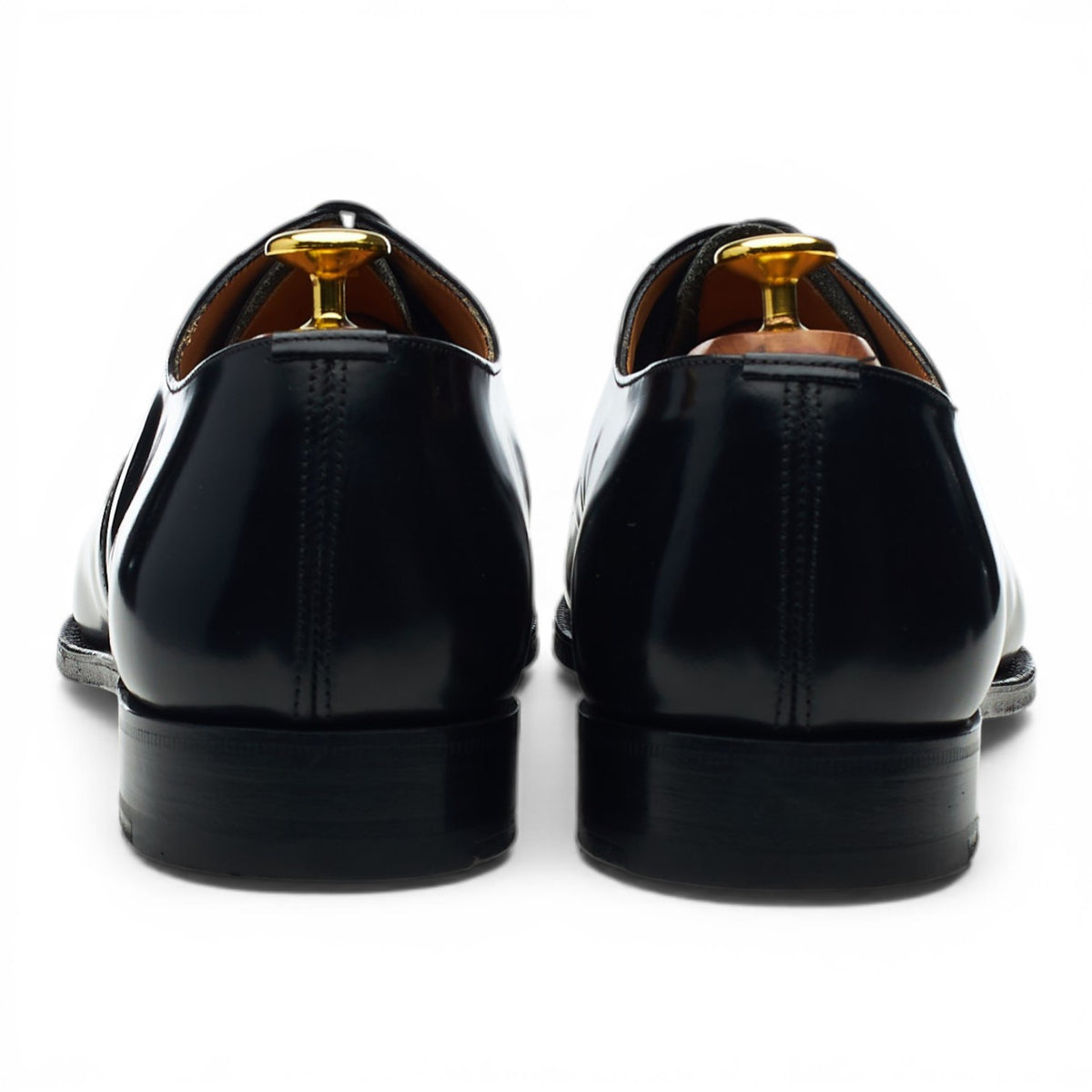 'Consul' Black Leather Oxford UK 8.5 G