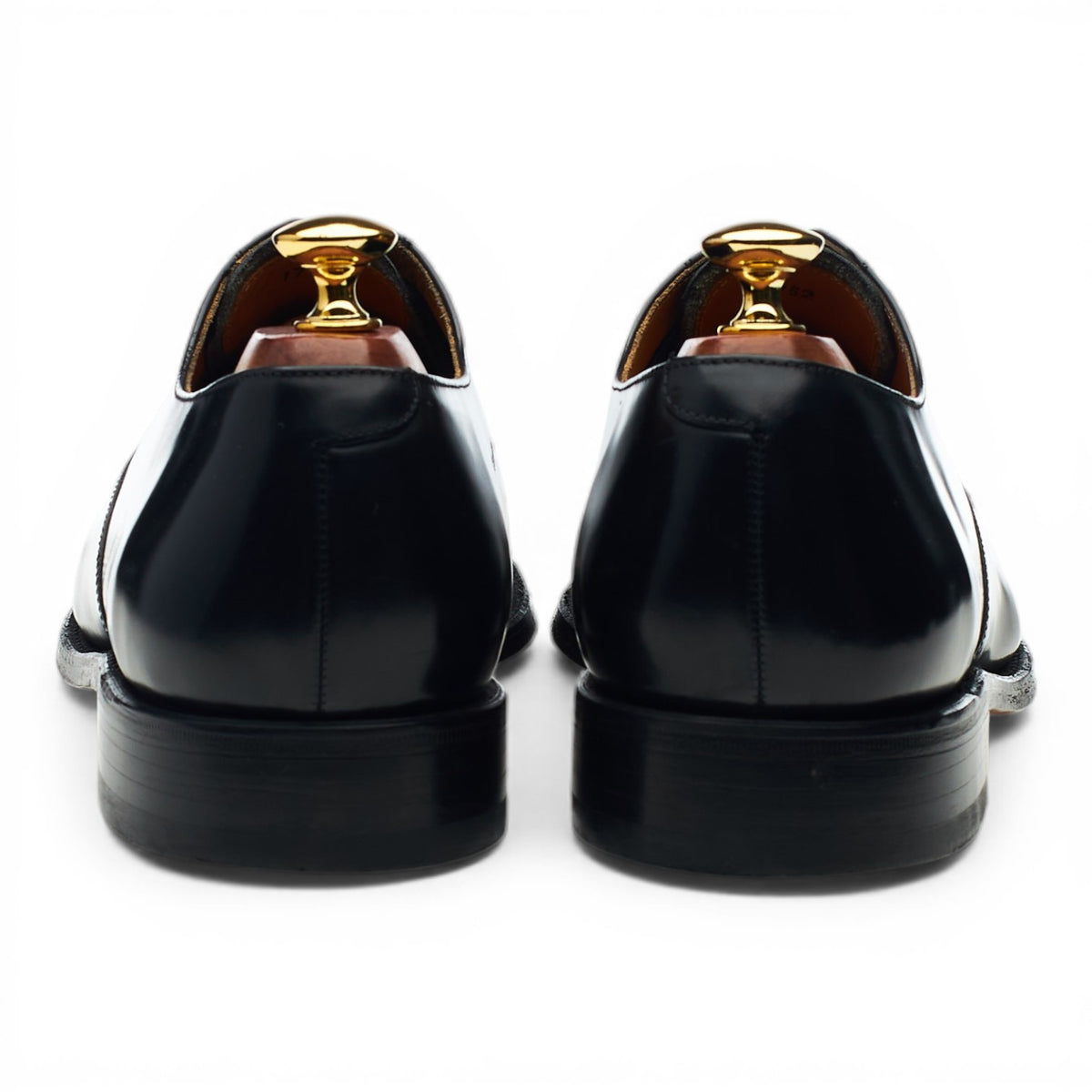 'Arnold' Black Leather Oxford UK 8.5 G