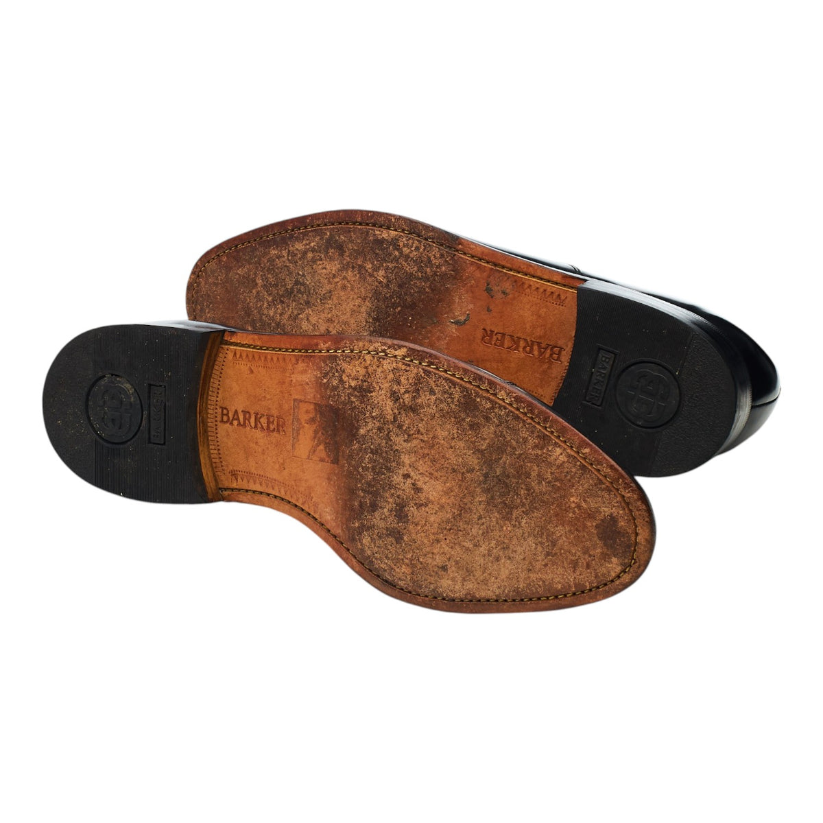 'Arnold' Black Leather Oxford UK 8.5 G