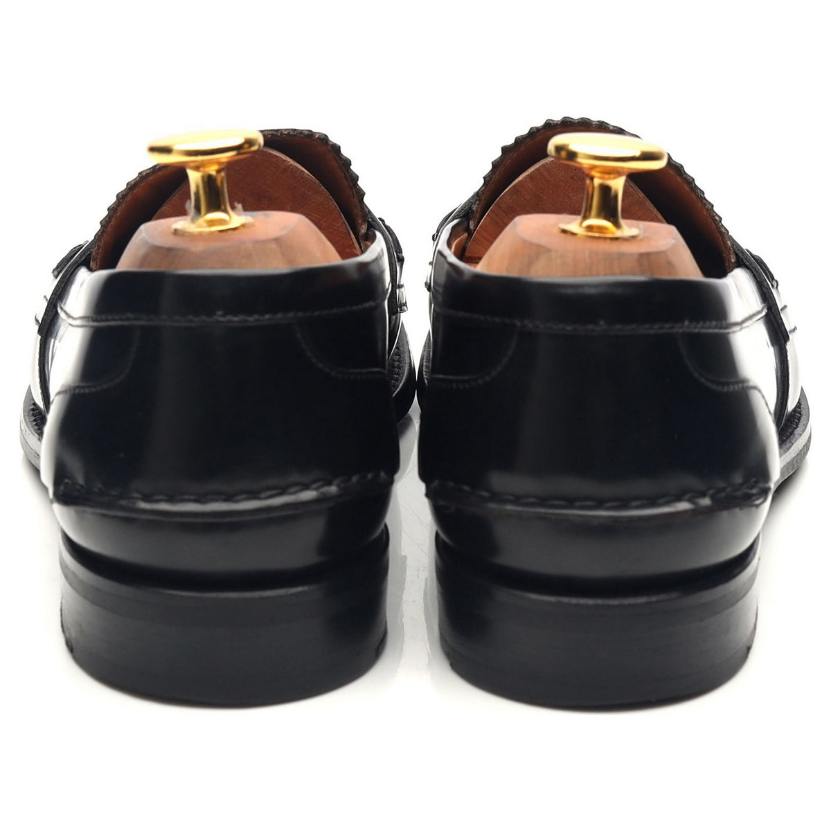 Women&#39;s &#39;Sally&#39; Black Leather Loafers UK 4.5