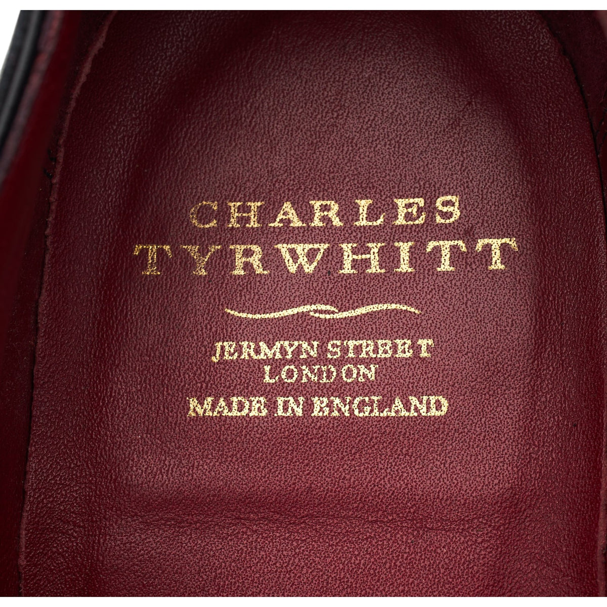 Black Leather Wholecut Oxford UK 11