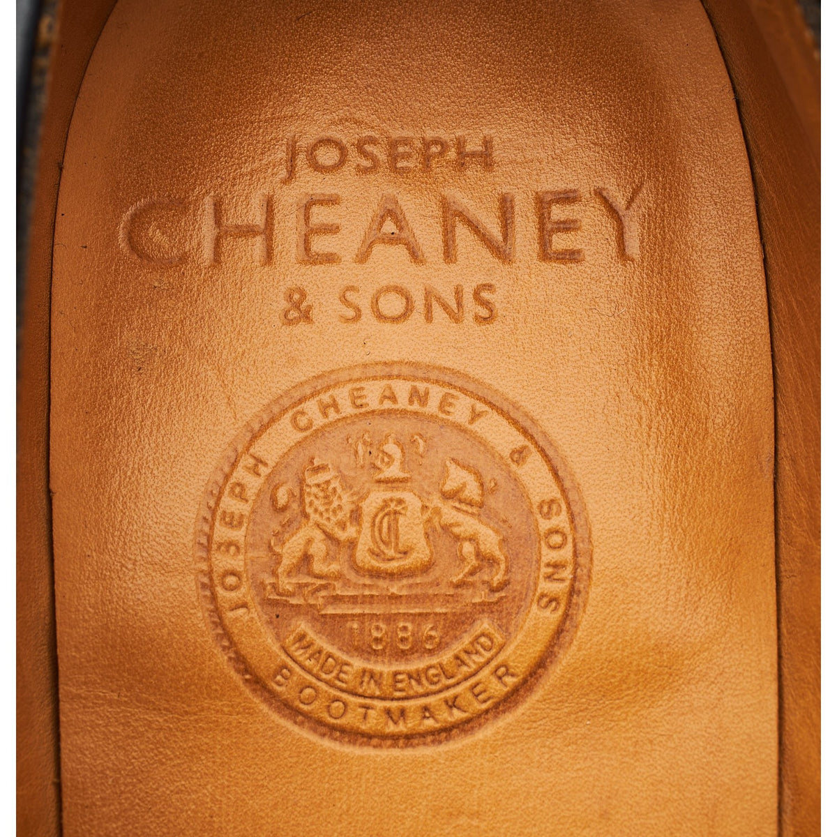'Gracechurch' Black Leather Loafers UK 7 F