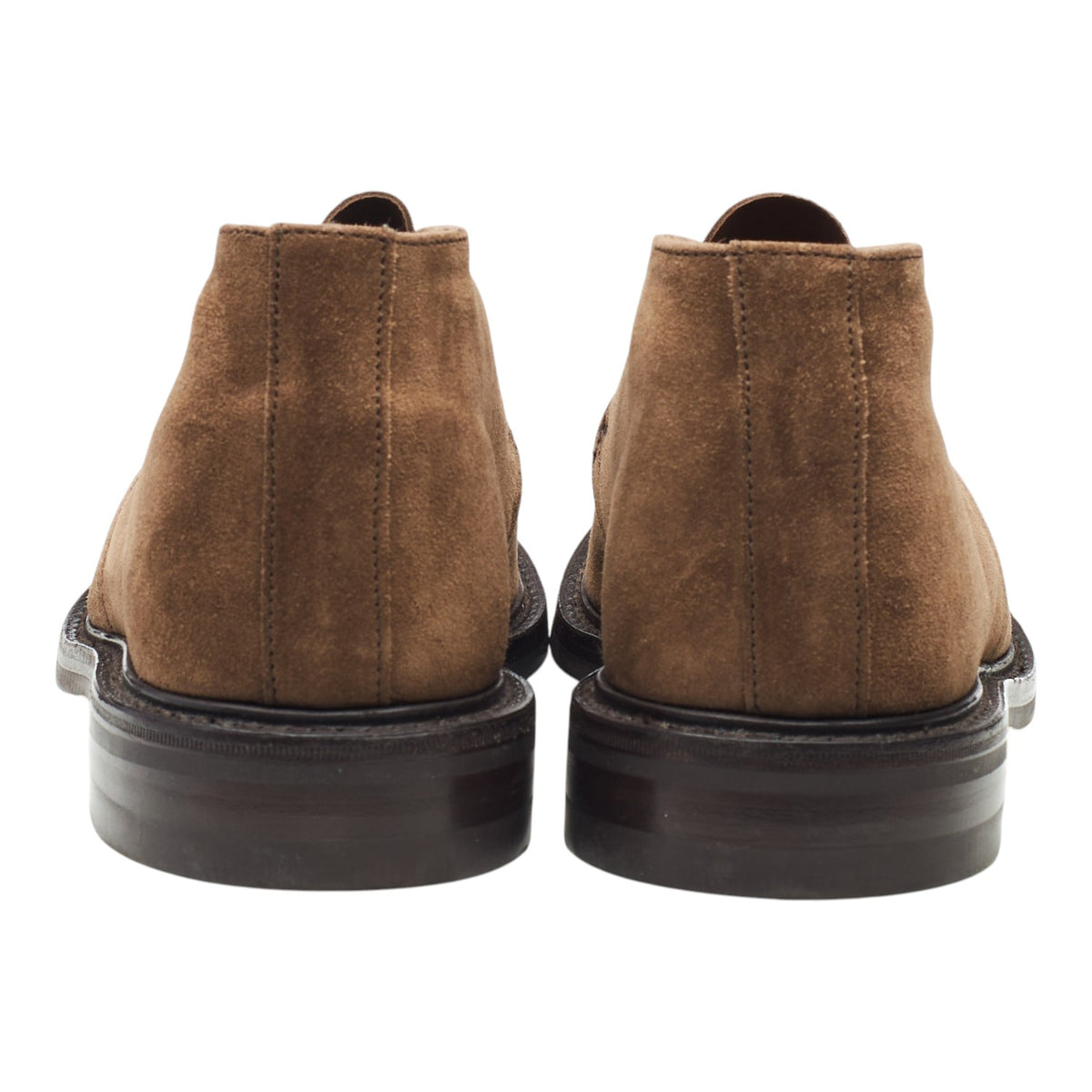 Sunspel 'Winston' Light Brown Suede Chukka Boots UK 8