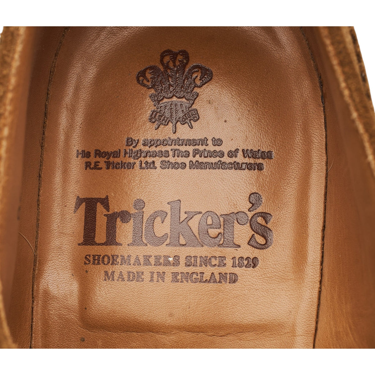 'Bourton' Snuff Brown Suede Derby Brogues UK 11