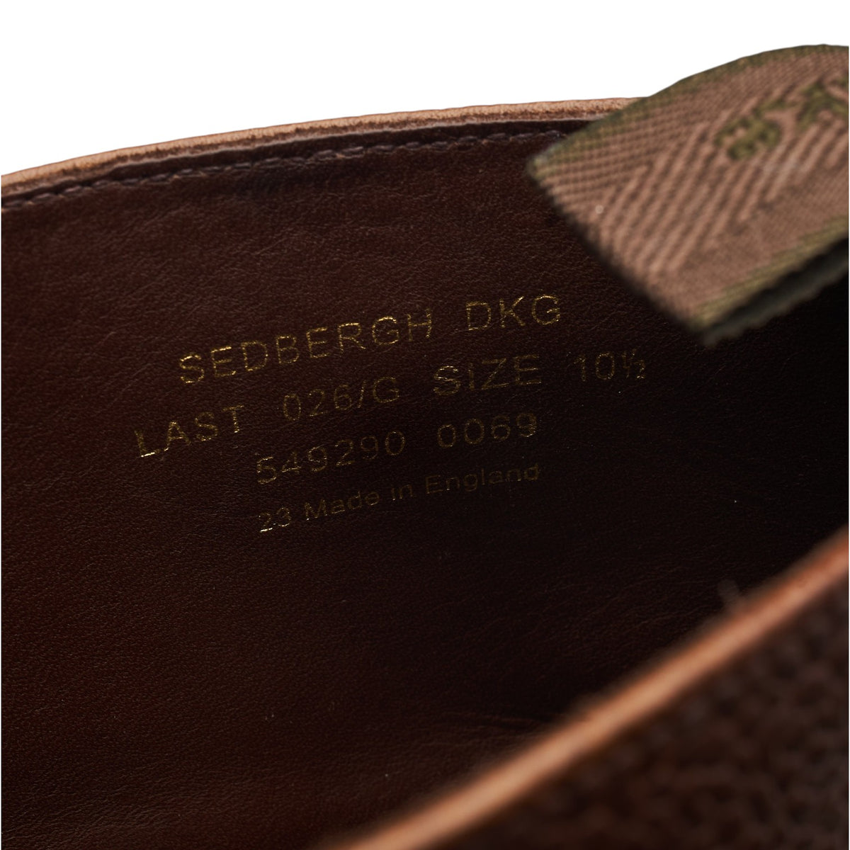 1880 'Sedbergh' Dark Brown Leather Boots UK 10.5 G