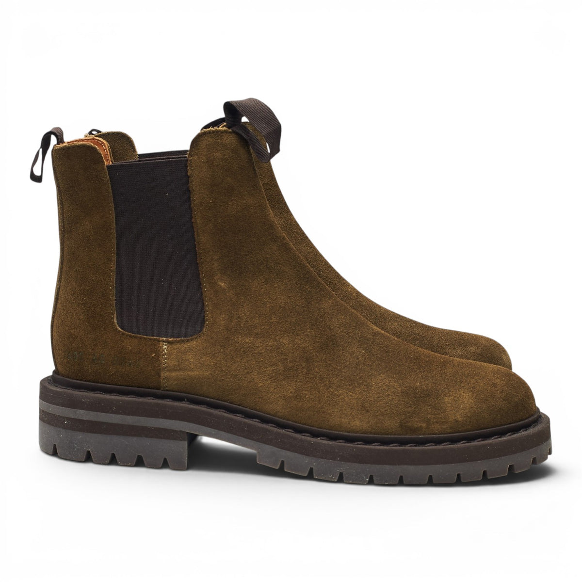 Dark Green Suede Chelsea Boots UK 6 EU 40