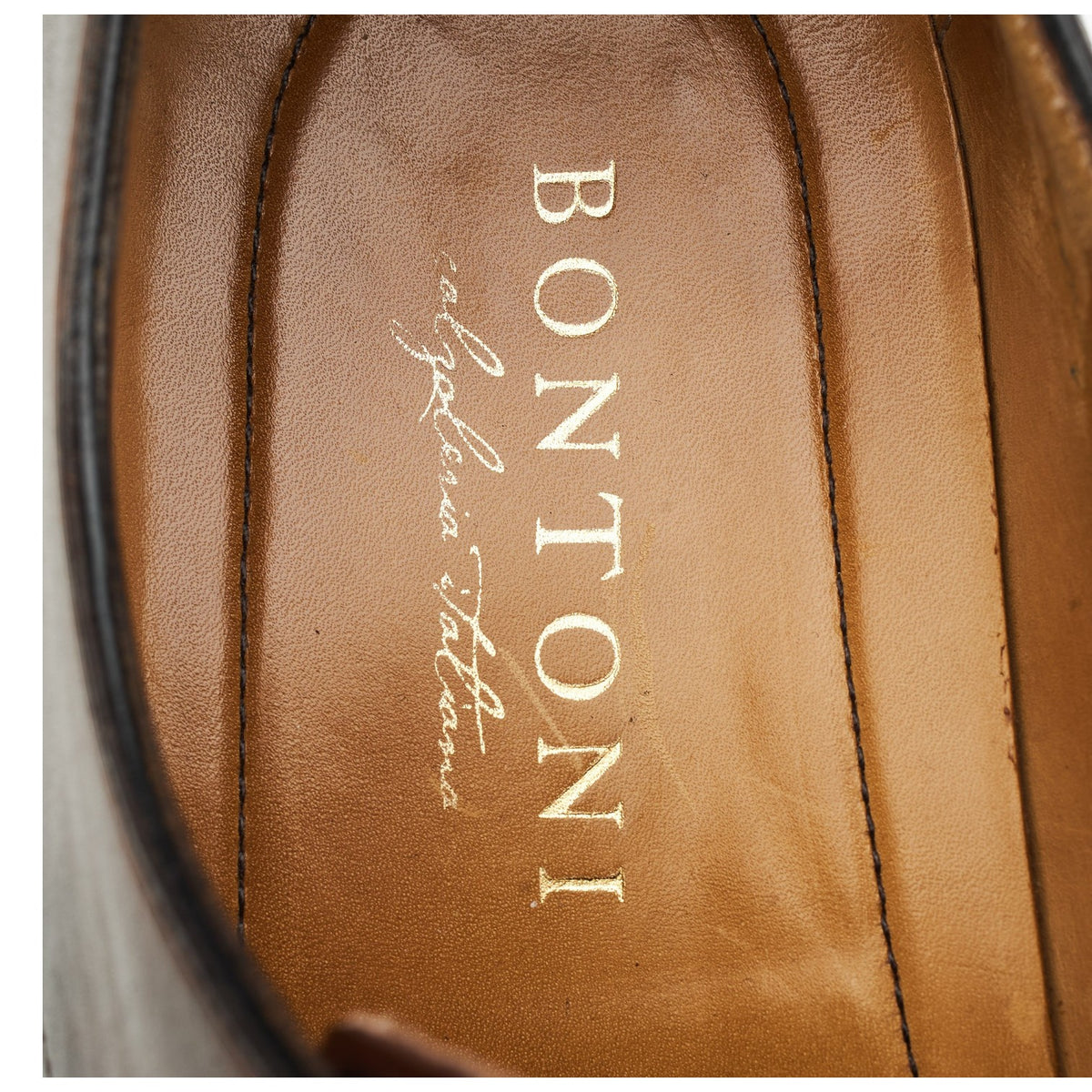 'Carnera' Dark Brown Leather Derby UK 9.5