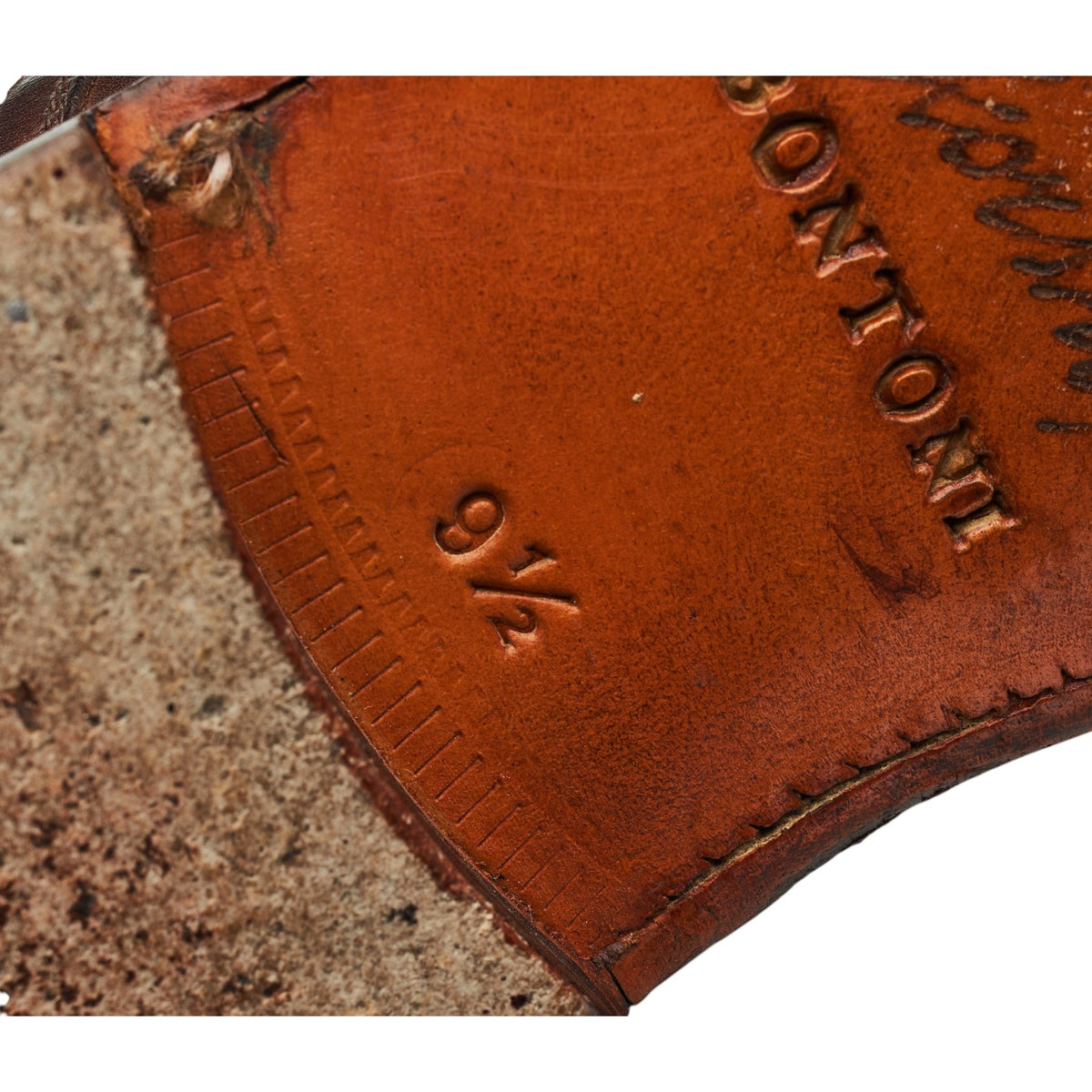 'Carnera' Dark Brown Leather Derby UK 9.5