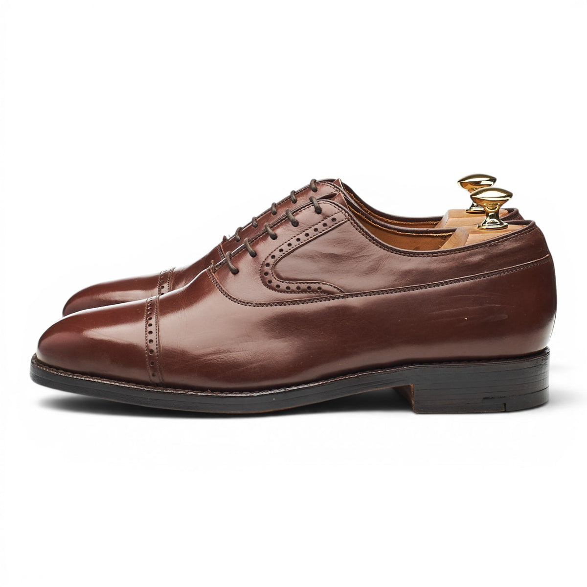 2000 Brown Leather Oxford Brogues UK 6.5 F