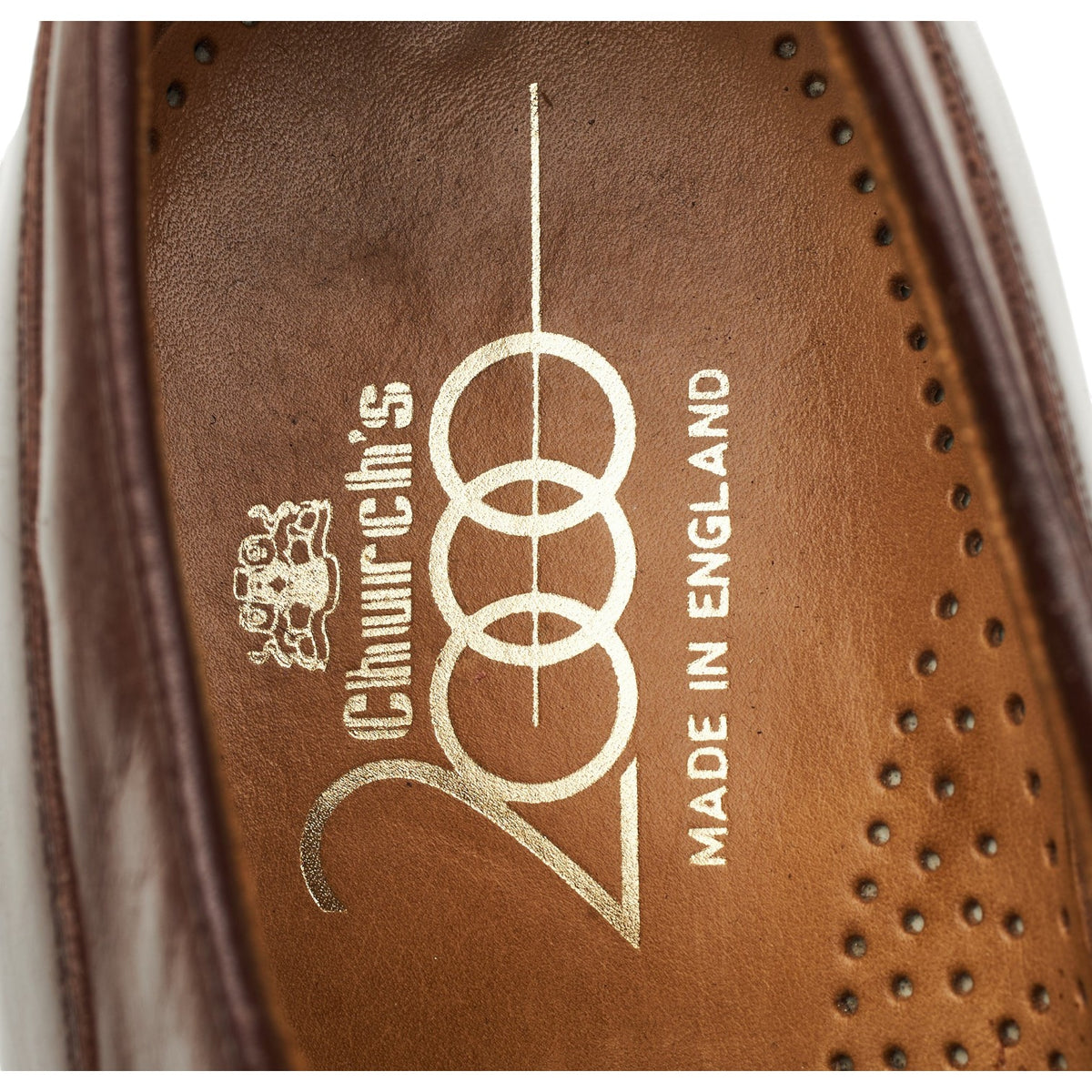 2000 Brown Leather Oxford Brogues UK 6.5 F