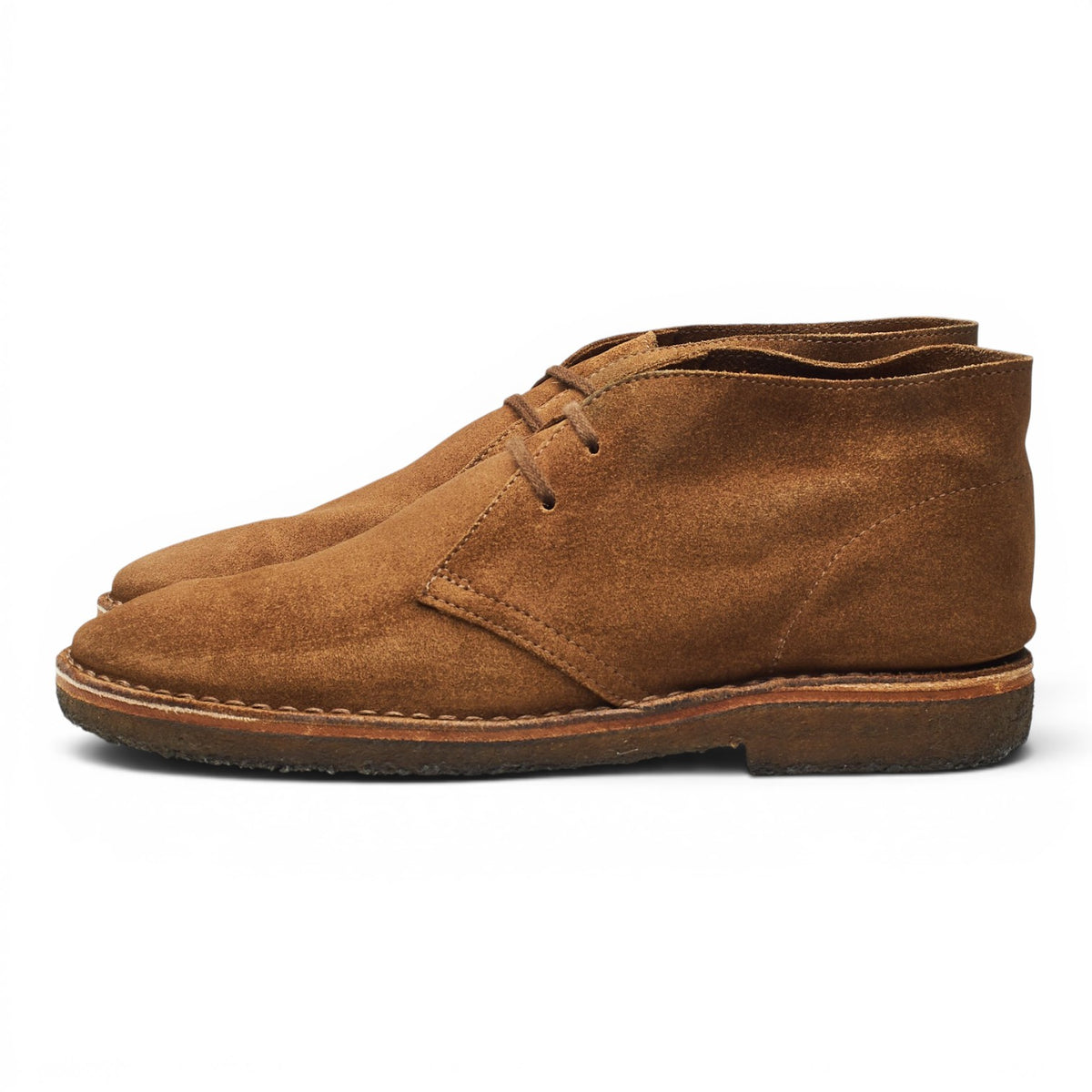 'Clifford' Snuff Brown Suede Chukka Boots UK 8