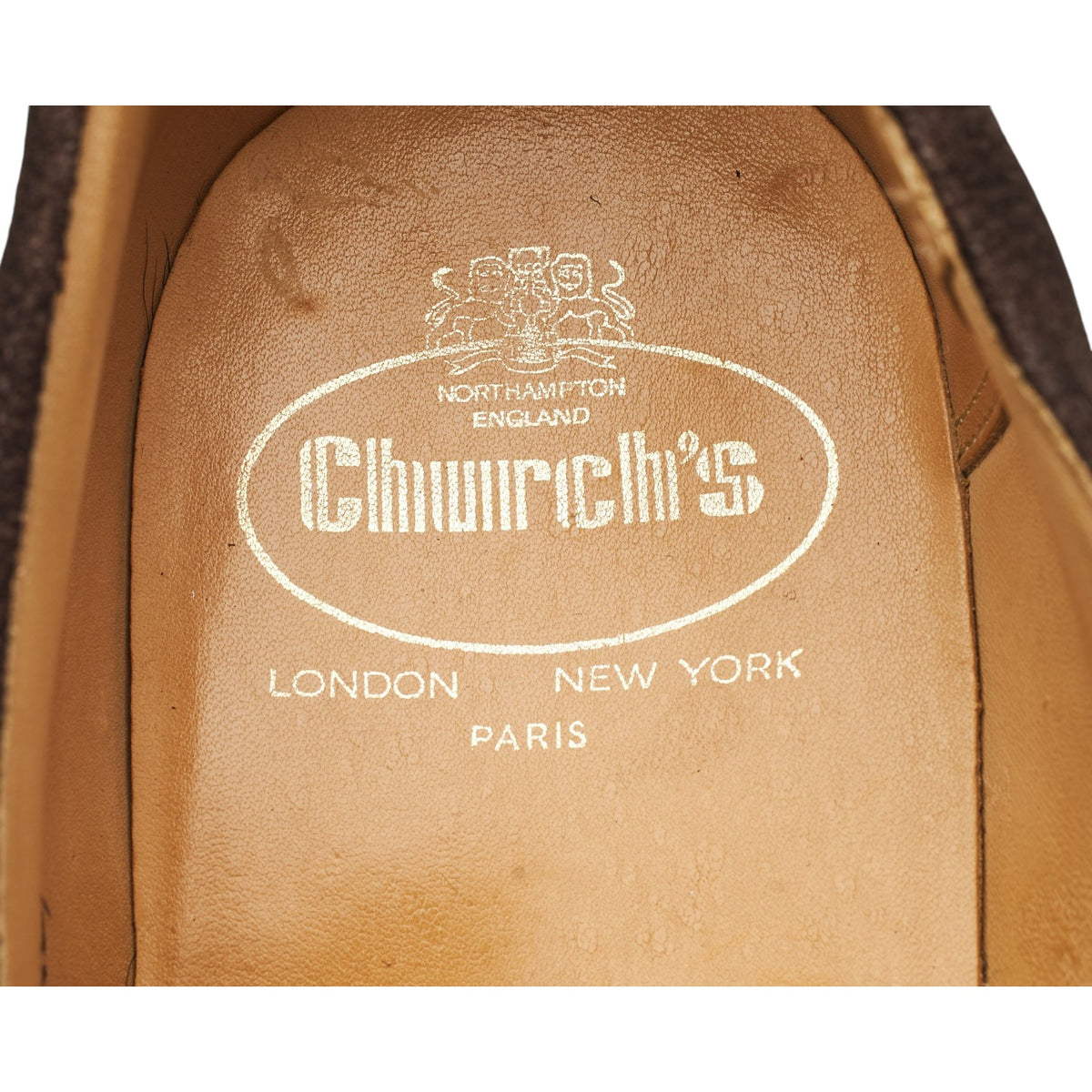 'Sydney' Dark Brown Suede Single Monk Strap UK 9.5 G