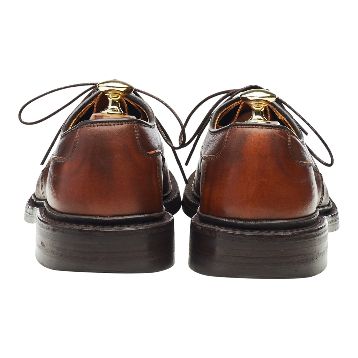 'Woodstock' Brown Leather Derby UK 7.5