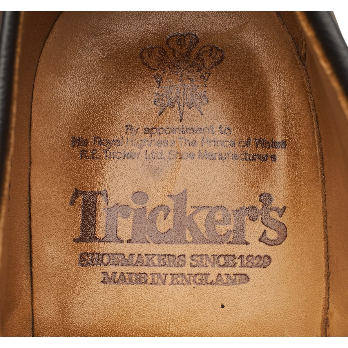 'Woodstock' Brown Leather Derby UK 7.5