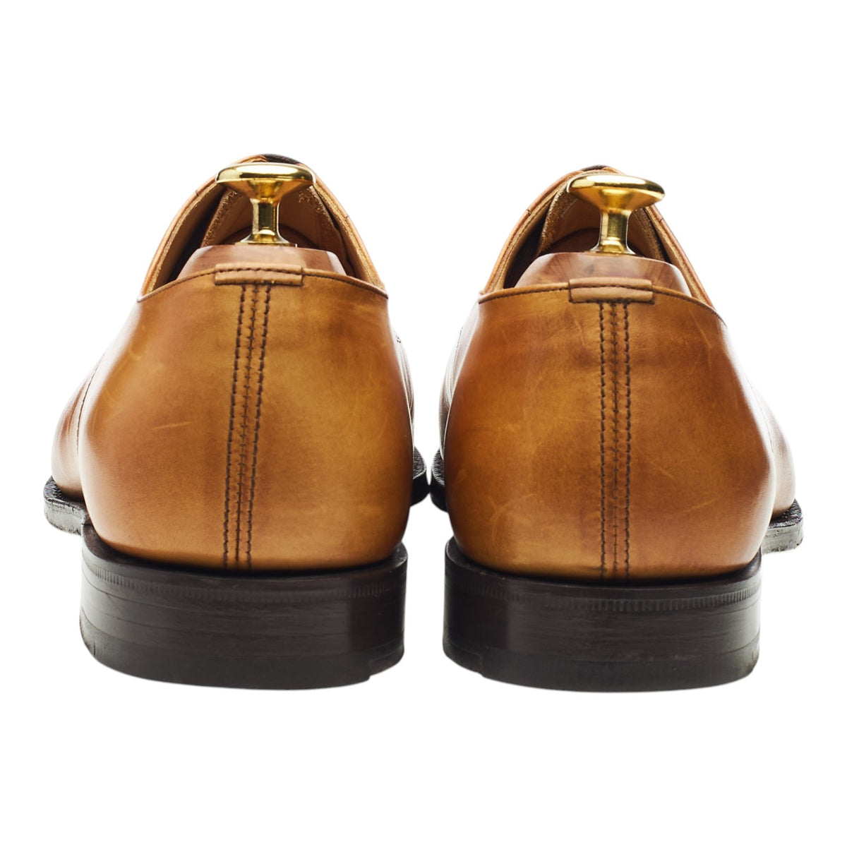 'Balmoral' Tan Brown Leather Oxford UK 8 G