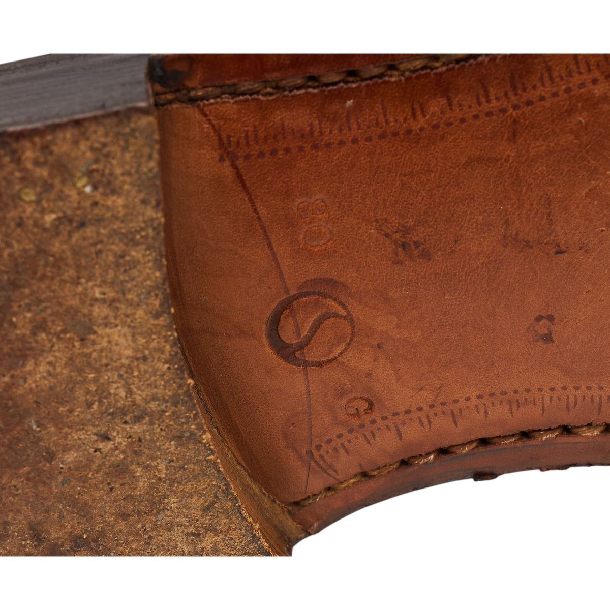'Balmoral' Tan Brown Leather Oxford UK 8 G