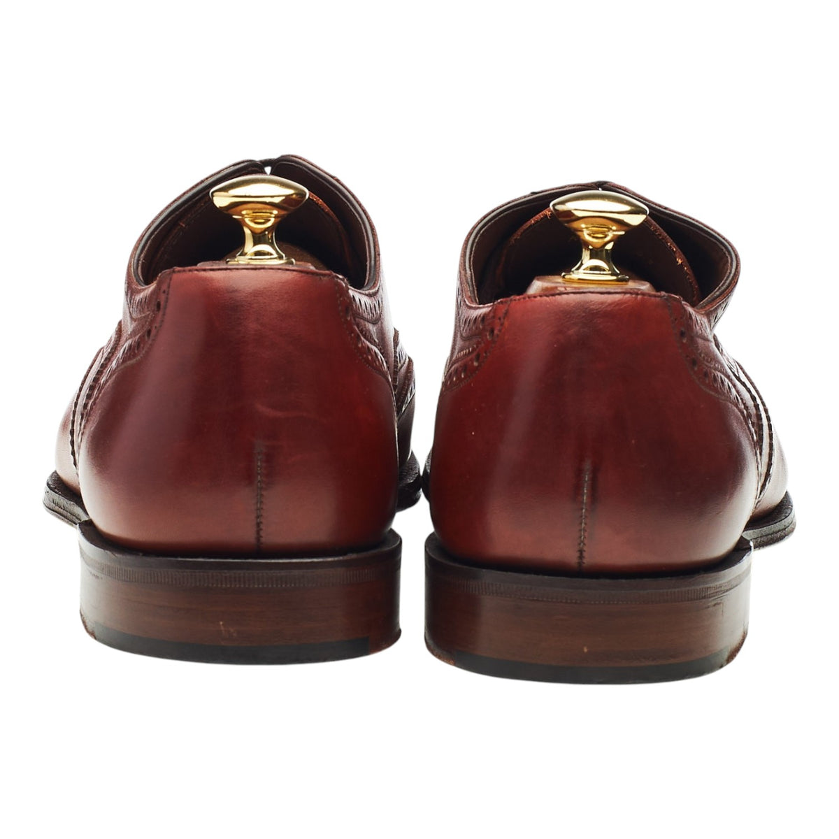 1880 Export Grade 'Torrington' Brown Leather Oxford Brogues UK 8.5 F