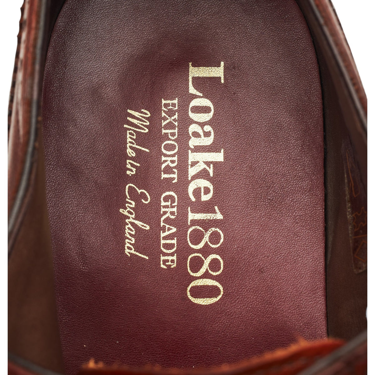 1880 Export Grade 'Torrington' Brown Leather Oxford Brogues UK 8.5 F