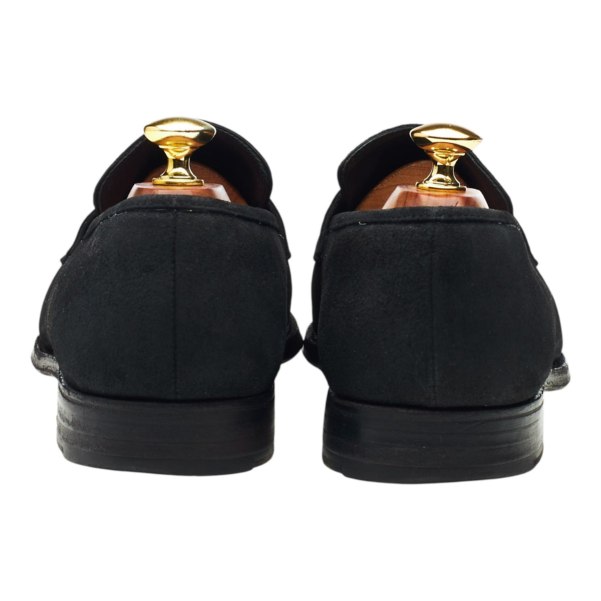 Richard James 'Walton' Black Suede Loafers UK 8.5 E
