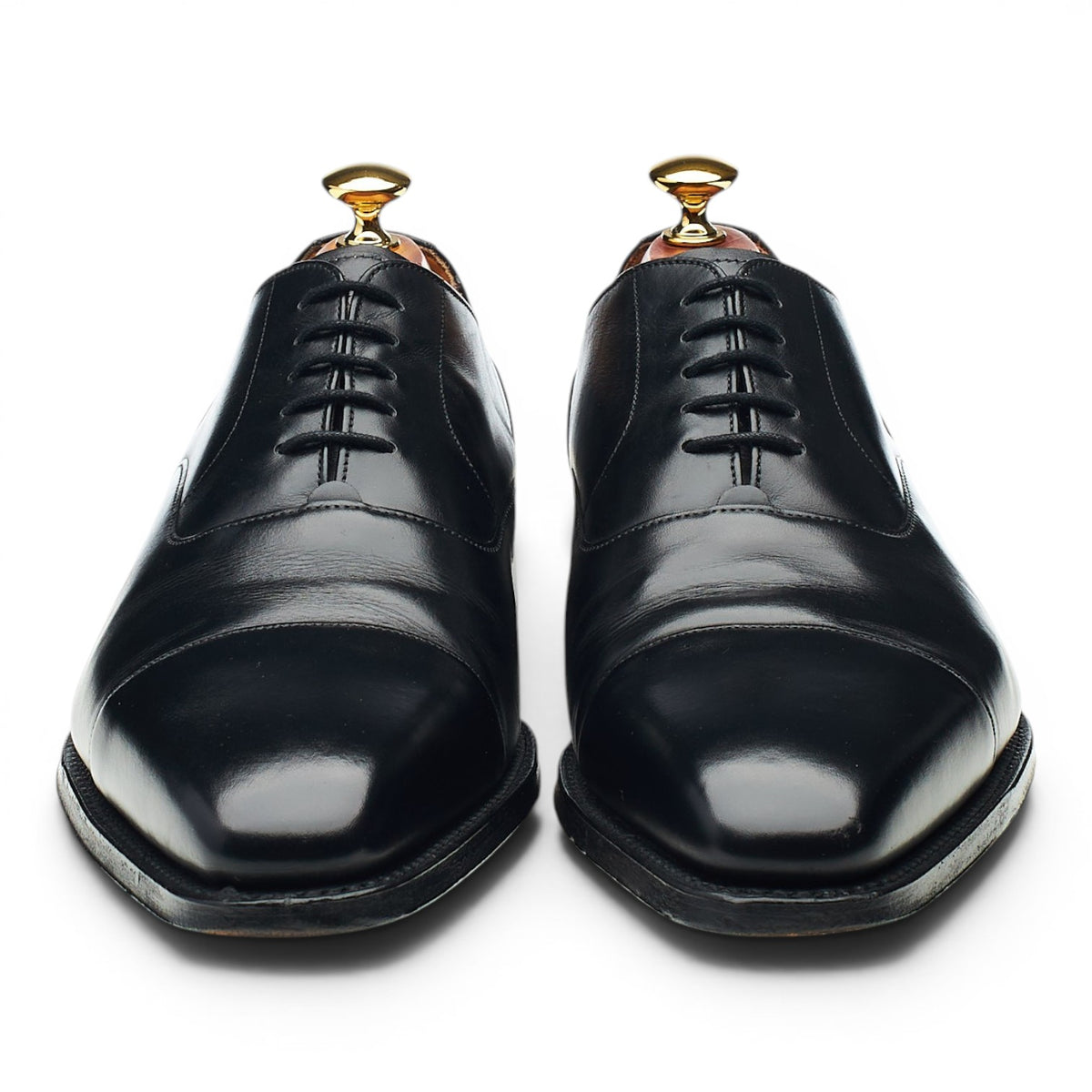'Warwick' Black Leather Oxford UK 9 F