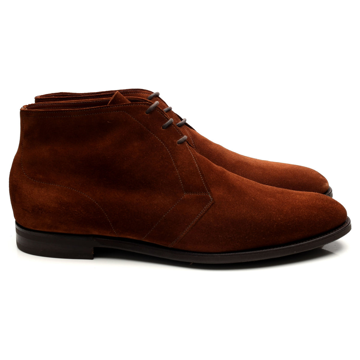 &#39;Shanklin&#39; Snuff Brown Suede Chukka Boots UK 11.5 E