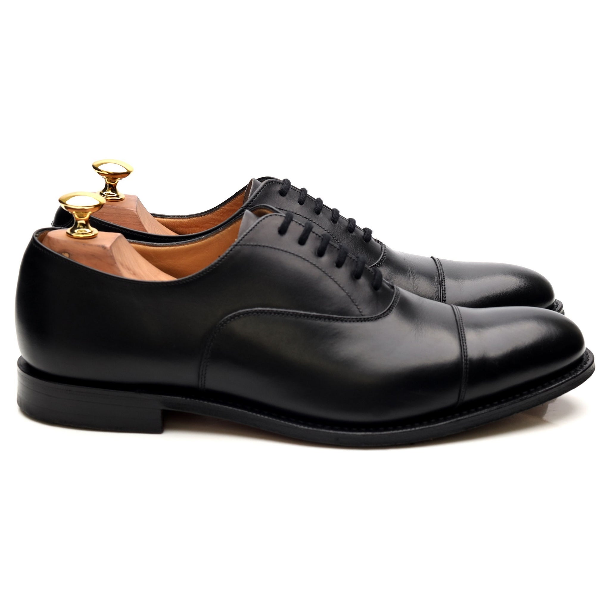 チャーチ /Church’s Dubai UK7 Dubai' Black Leather Oxford UK 6.5 G - Abbot's Shoes