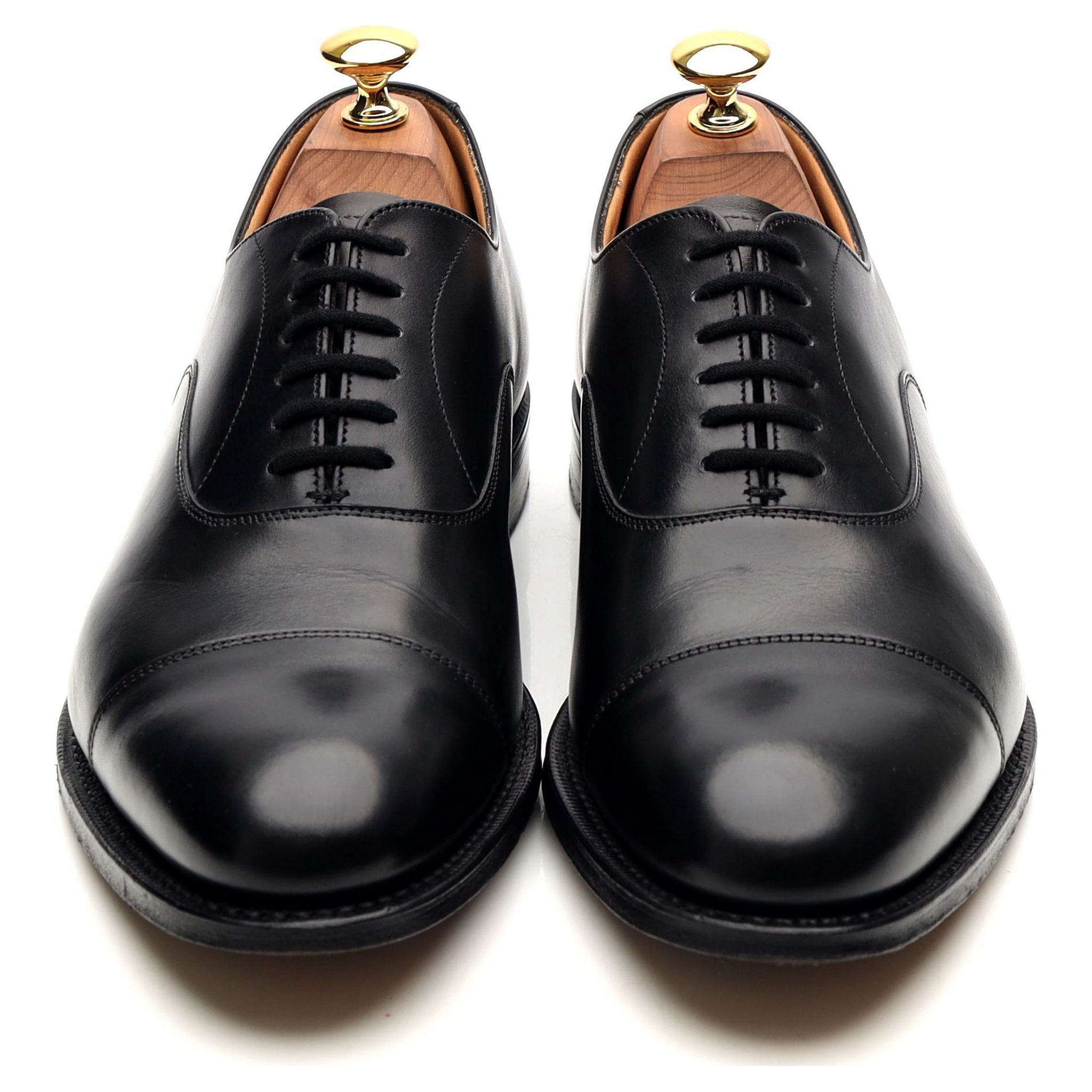 チャーチ /Church’s Dubai UK7 Dubai' Black Leather Oxford UK 6.5 G - Abbot's Shoes