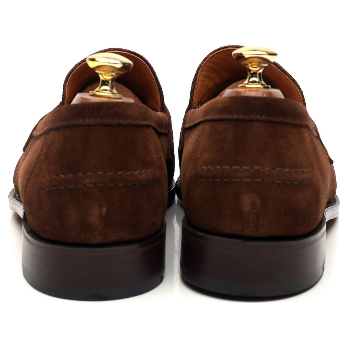 &#39;Aldwych&#39; Snuff Brown Suede Loafers UK 8 F