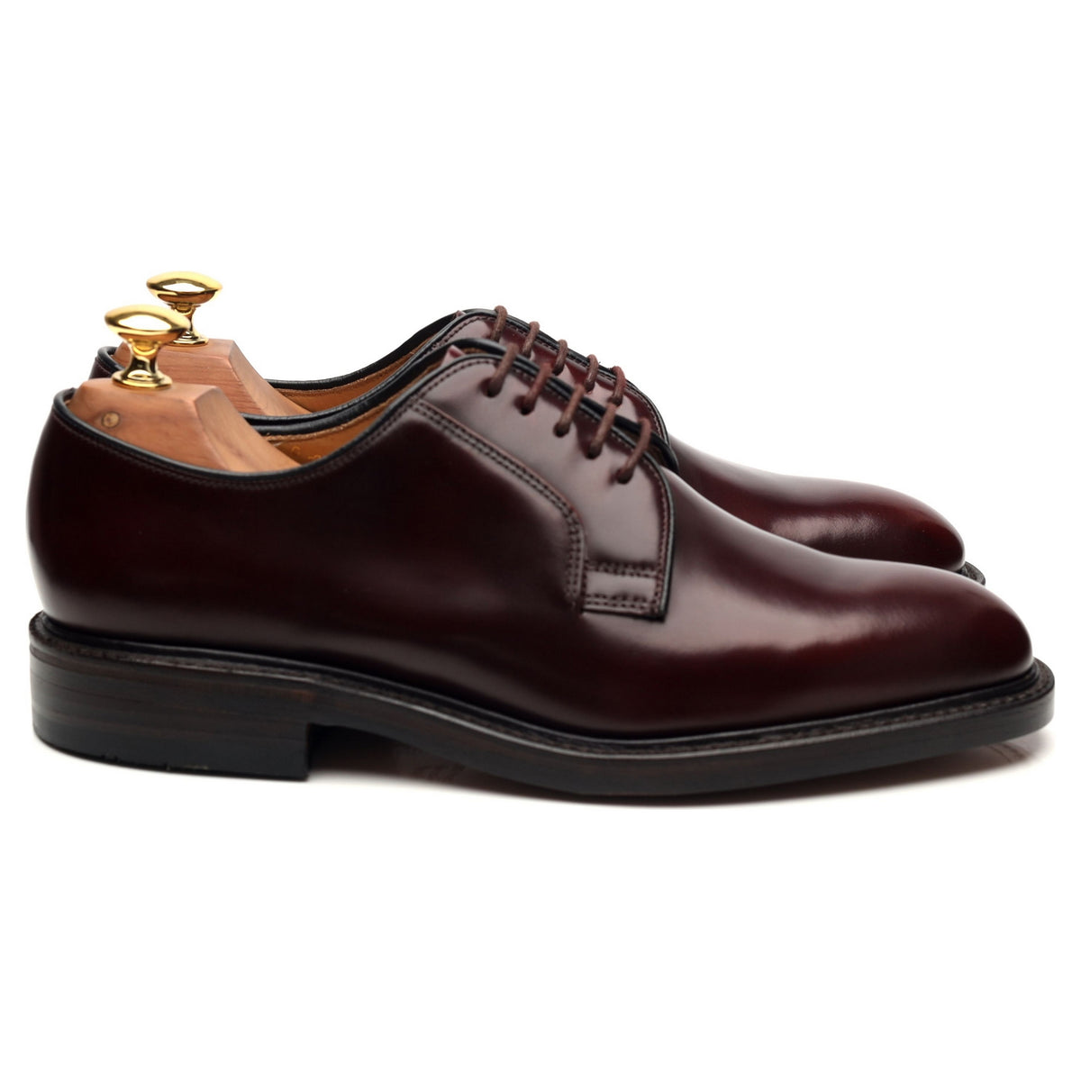 &#39;771&#39; Burgundy Leather Derby UK 6 F